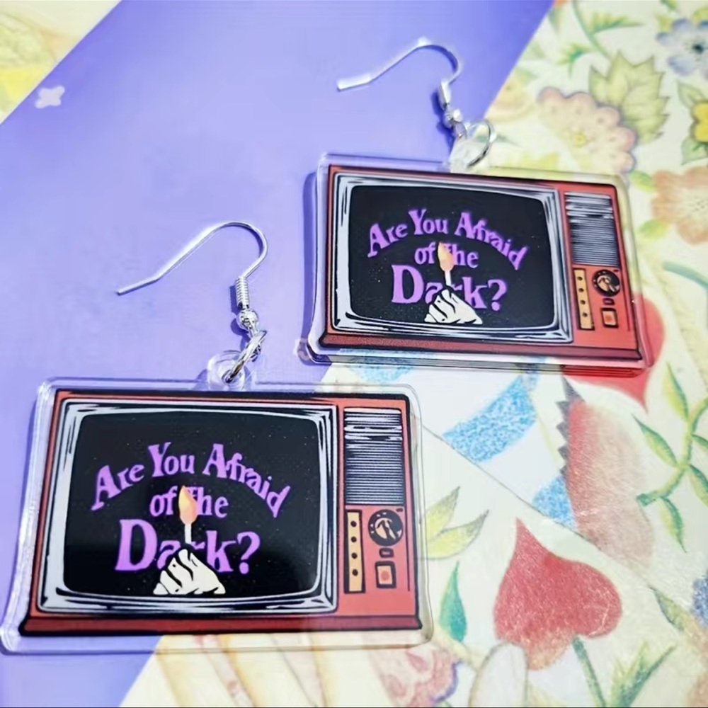 Are You Afraid of the Dark Earrings